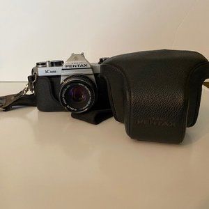 Vintage Asahi Pentax K1000 35mm SLR with Hard Shell Case Mint Condition